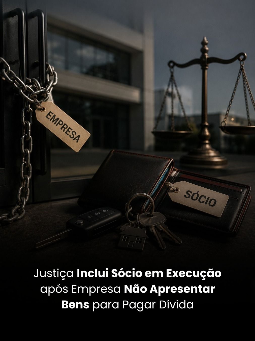Justiça Inclui Sócio em Execução após Empresa Não Apresentar Bens para Pagar Dívida